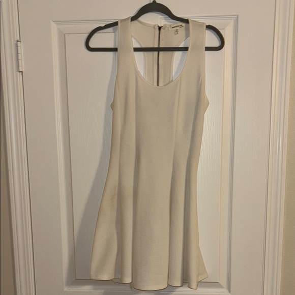 Monteau Dresses & Skirts - Monteau White Halter Mini Dress